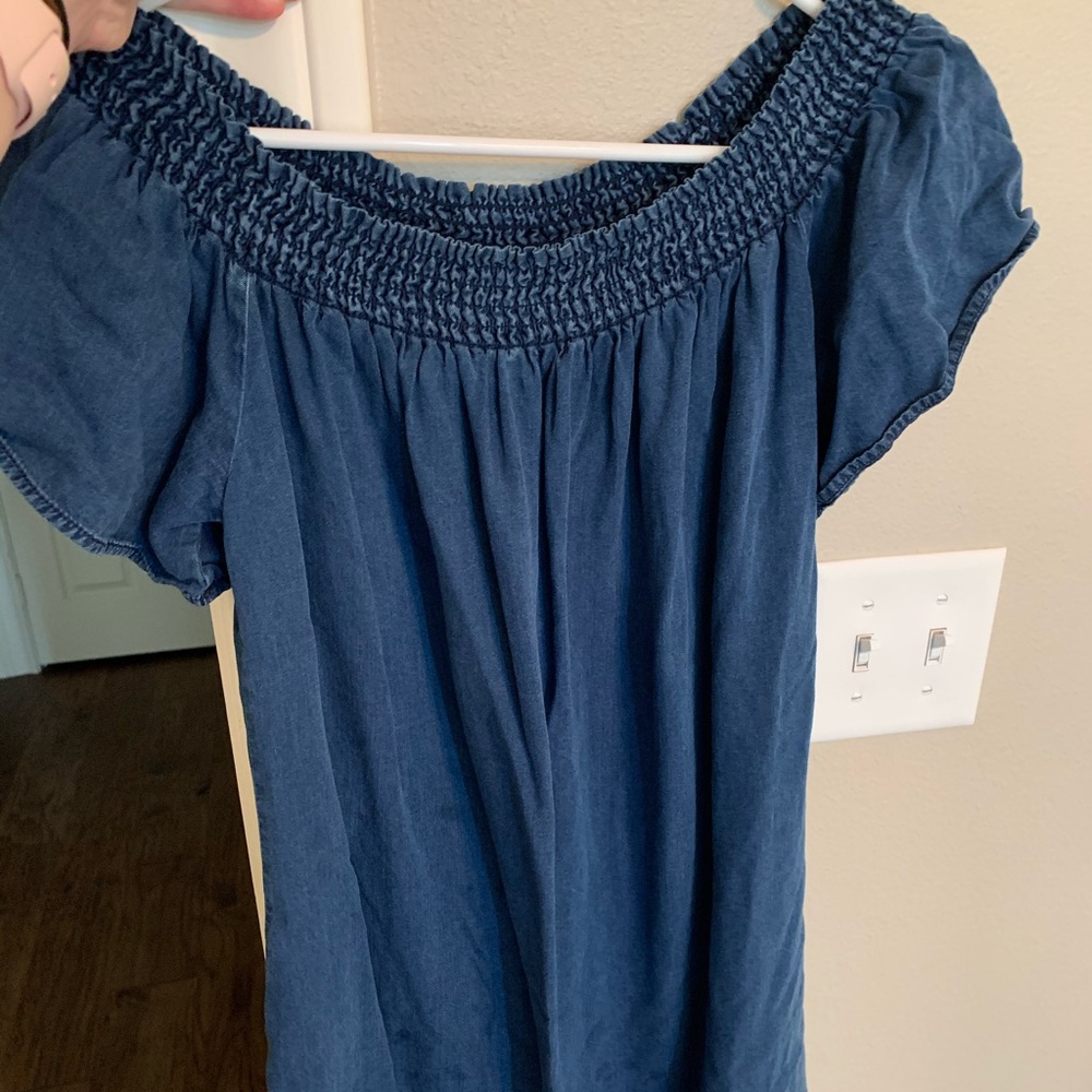 blue jean dress